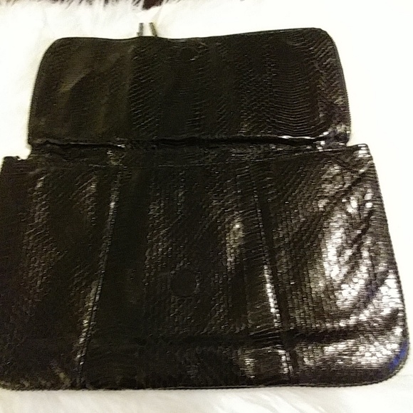 BCBG Generation Faux Snakeskin Clutch - Picture 2 of 4